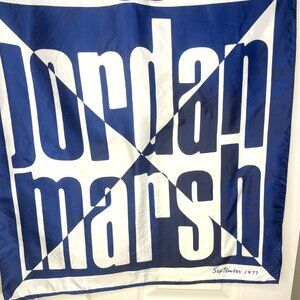 Jordan Marsh Vintage Scarf September 1977 Limited Edition